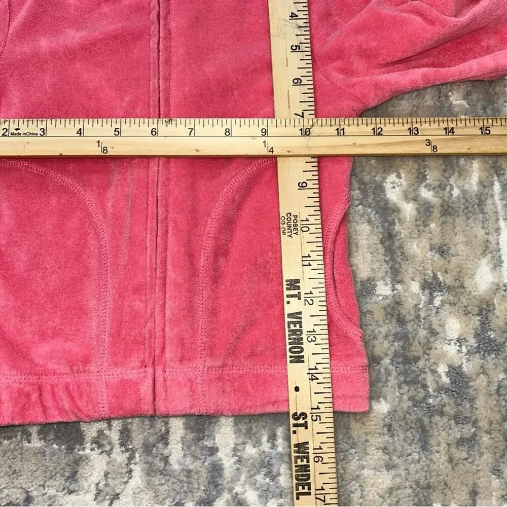 Y2K Baby Gap Terry Cloth Pink Zip Jacket 3 Toddler 2004